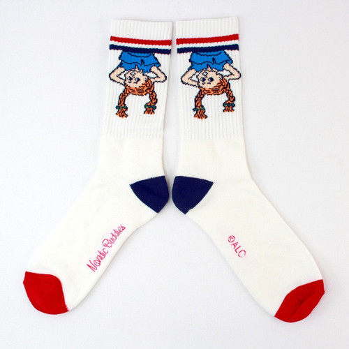 Upside Down Pippi Socks