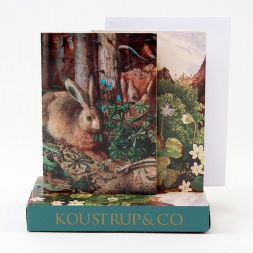 Spring Hare Mini Cards 