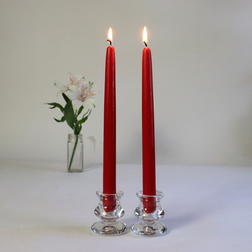 Christina Antikljus Taper Candles - Red