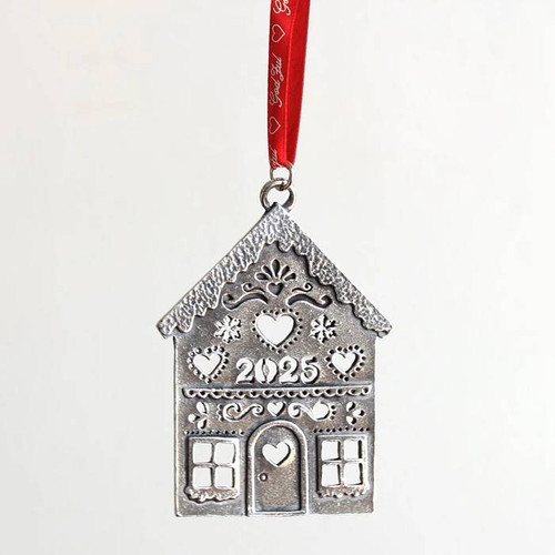 2025 Annual Norwegian Pewter Ornament