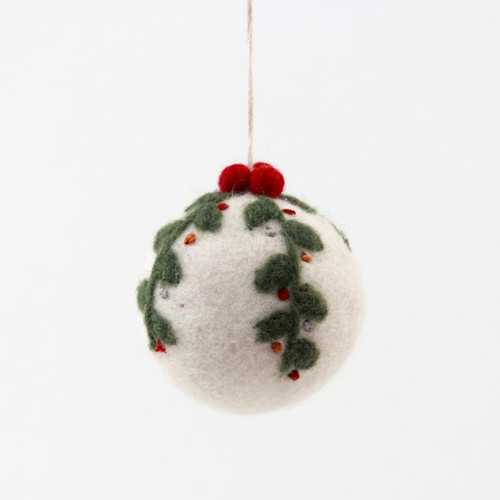 Felt Bauble Ornament - Garland