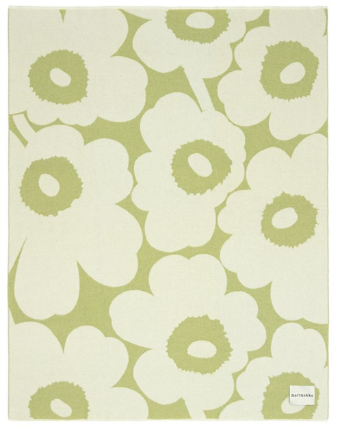 Marimekko Unikko Blanket - Pear