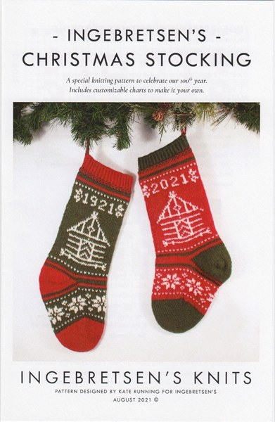 Ingebretsens Christmas Stocking Pattern - PDF Download