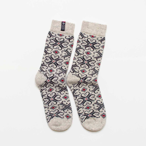 Scandi Hearts Socks