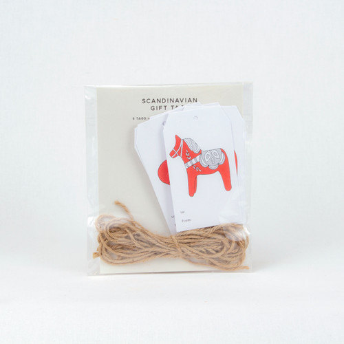 Dala & Scandi Heart Gift Tags