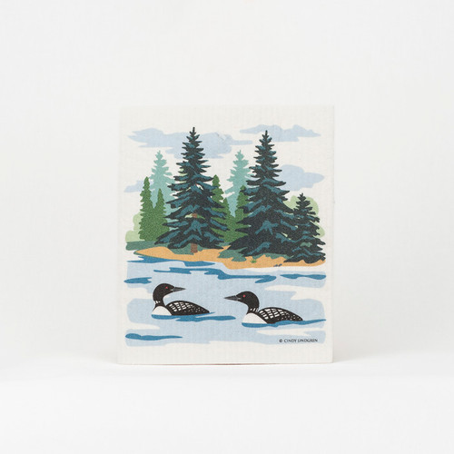 Loon Lake Dishcloth