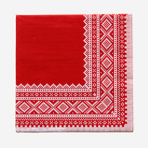 Marius Red Paper Napkins