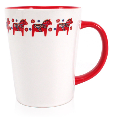 Dala Horse Latté Mug