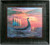 Final Light at Sea Framed Print