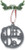 Uff Da Pewter Ornament