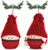 Roly-poly Tomtar Ornaments