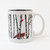 Moose and Fox in Birches Mug
