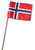 Parade Flag Norway 8x11"