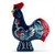 Blue Dala Roosters