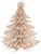 Laser-Cut Wood Tree