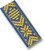 Cross Pattern Braid - Yellow & Blue