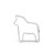 Mini Dala Horse Cookie Cutter