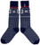 Navy Selbu Star Socks
