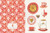 Red Hygge Notecards by Kirsten Sevig