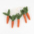 Felt Carrot Ornaments