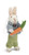 Small Bunny with Blue Jacket & Carrot