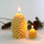 Large Pinecone Beeswax Candle