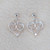 Sølje Filigree Heart Earrings