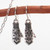 Nordic Mitten Necklace and Earrings