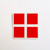 Square Flag Stickers Small
