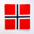 Square Flag Stickers Large