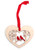 Cardinals in Heart Ornament