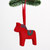 Painted Horse Ornament - Red