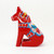 Red Sitting Dala Horse