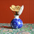 Kähler Tulle Ceramic Vase - Blue