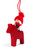 Tomte on a Dala Horse Ornaments