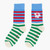 Marimekko Tasaraita Socks - Blue & Green