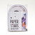 White Woven Paper Stars Multi Size Kit