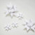 White Woven Paper Stars Multi Size Kit