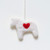 Heart Dala Ornament