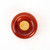 Orrefors Happy Amber Votive