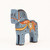 Medium Blue Rosemaled Fjord Horse