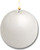 White Danish Ball Candles