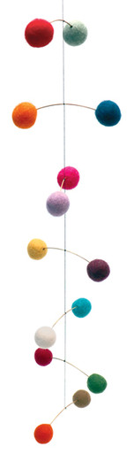 モビール mementokyo Dancing DNA Mobile Fun DNA Felt Mobile - Ingebretsen's Nordic Marketplace