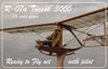 Tücsök  "Grig"  1:4 scale RTF Glider with pilot