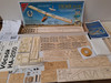 The complete laser cut set contains:
- All plywood and balsa ribs: 477 pcs parts
- +65 pcs aluminium, gum and metal components
- Assembly instructions on CD with 210 photos
- Braids, cables, connectors
- Covering material: Vlis
- Subtitled sticker kit
- Guide book
- Plan: M1:1