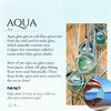 aqua sea glass information