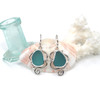 Aqua Allure Sea Glass Mystic Current Earrings
