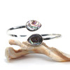 Abalone Teardrop Embrace Cuff Bracelet