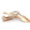 Herkimer Double Bypass Ring #4 - Size 9