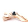 Abalone Triangle Mirage Wave Ring  - Size 9